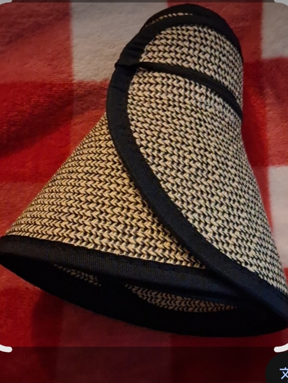 San Diego Hat Company Ultrabraid Large Brim Visor Hat8 Size 0S